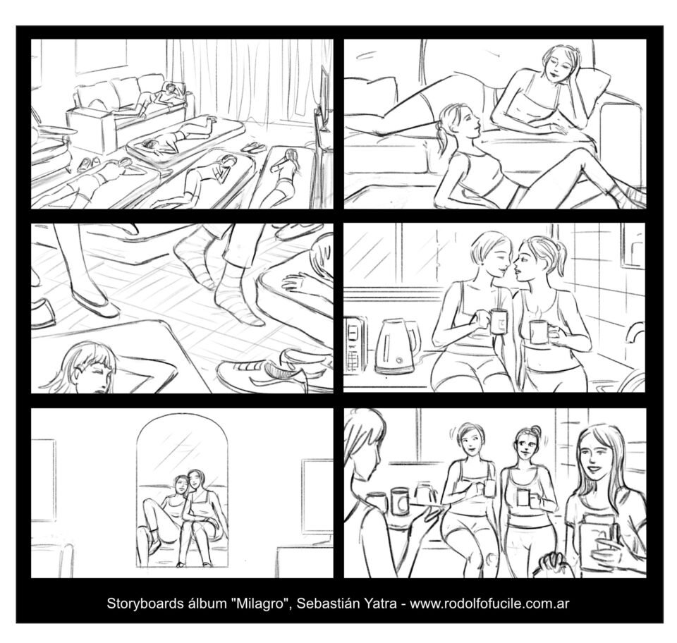 Storyboard Milagro - Sebastián Yatra