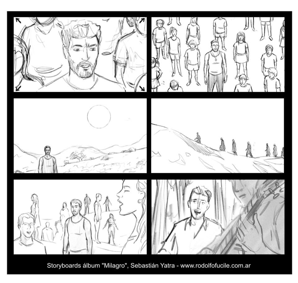 Storyboard Milagro - Sebastián Yatra