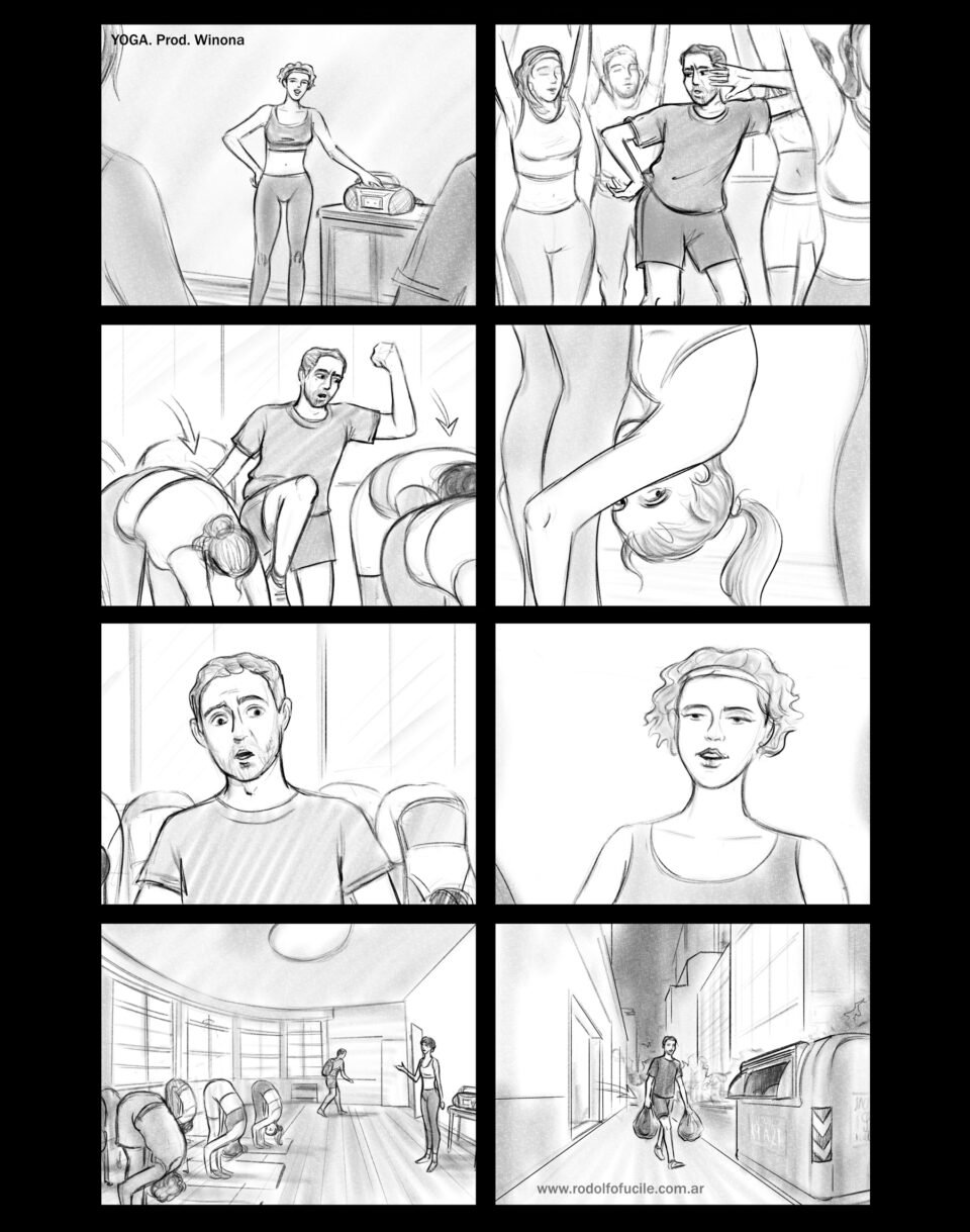 Storyboard Yoga. Winona